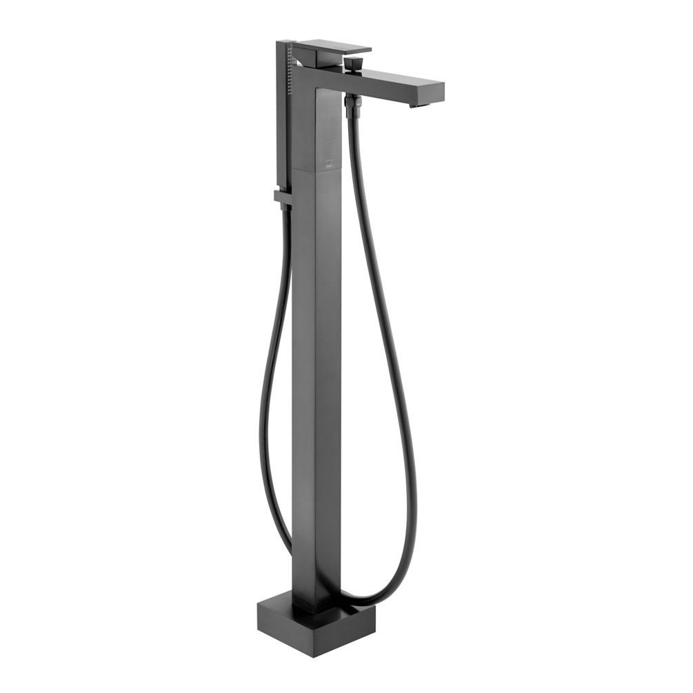 Vado Individual Notion Black Freestanding Bath Tap Sanctuary Bathrooms